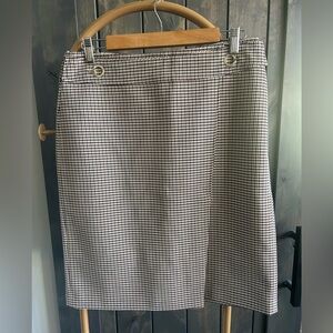 H&M Houndstooth Pencil Skirt - NWOT